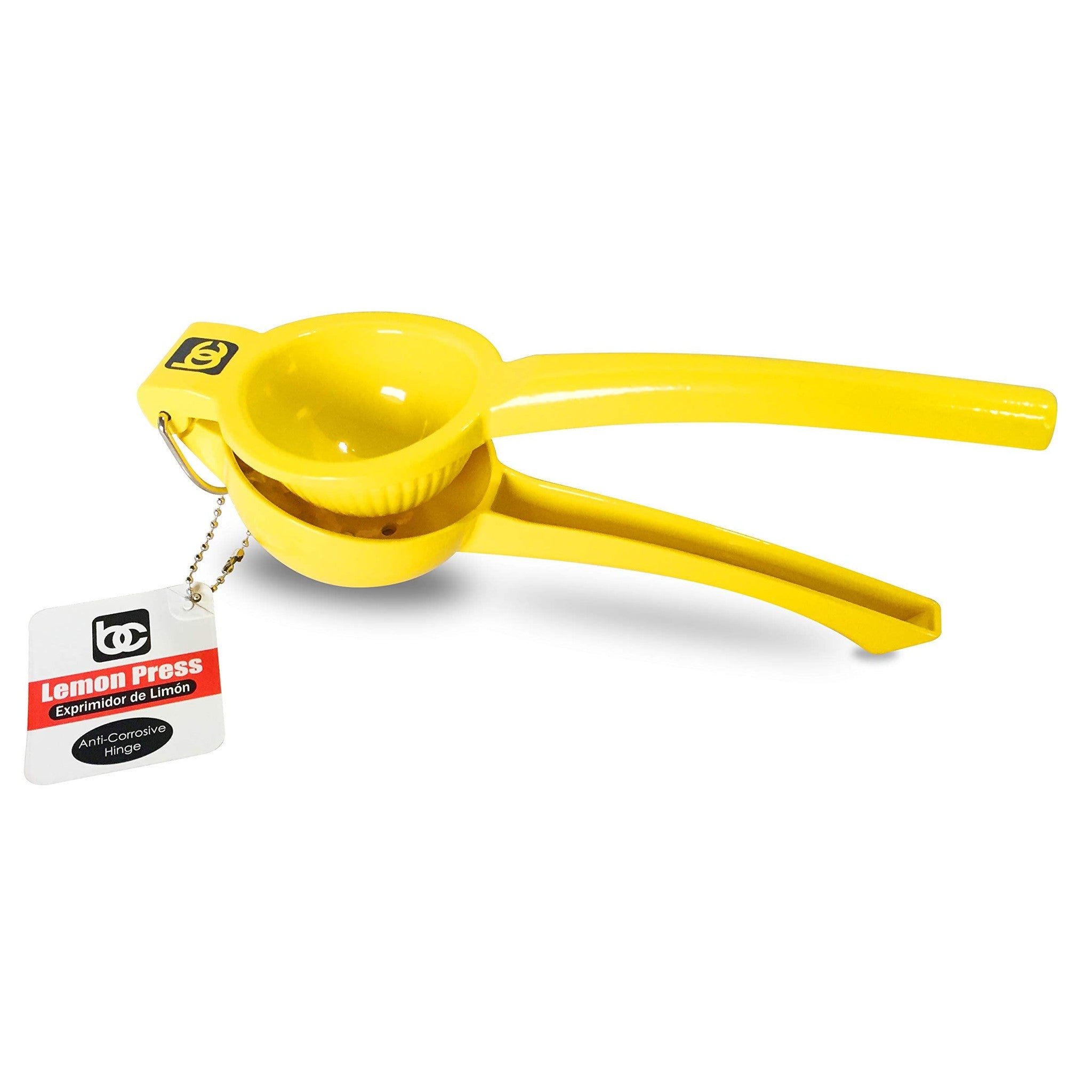 Bene Casa Yellow Enamel Glazed Lemon Lime Squeezer Juicer Orange BIGkitchen
