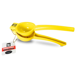 Bene Casa Yellow Enamel Glazed Lemon Lime Squeezer Juicer Orange BIGkitchen