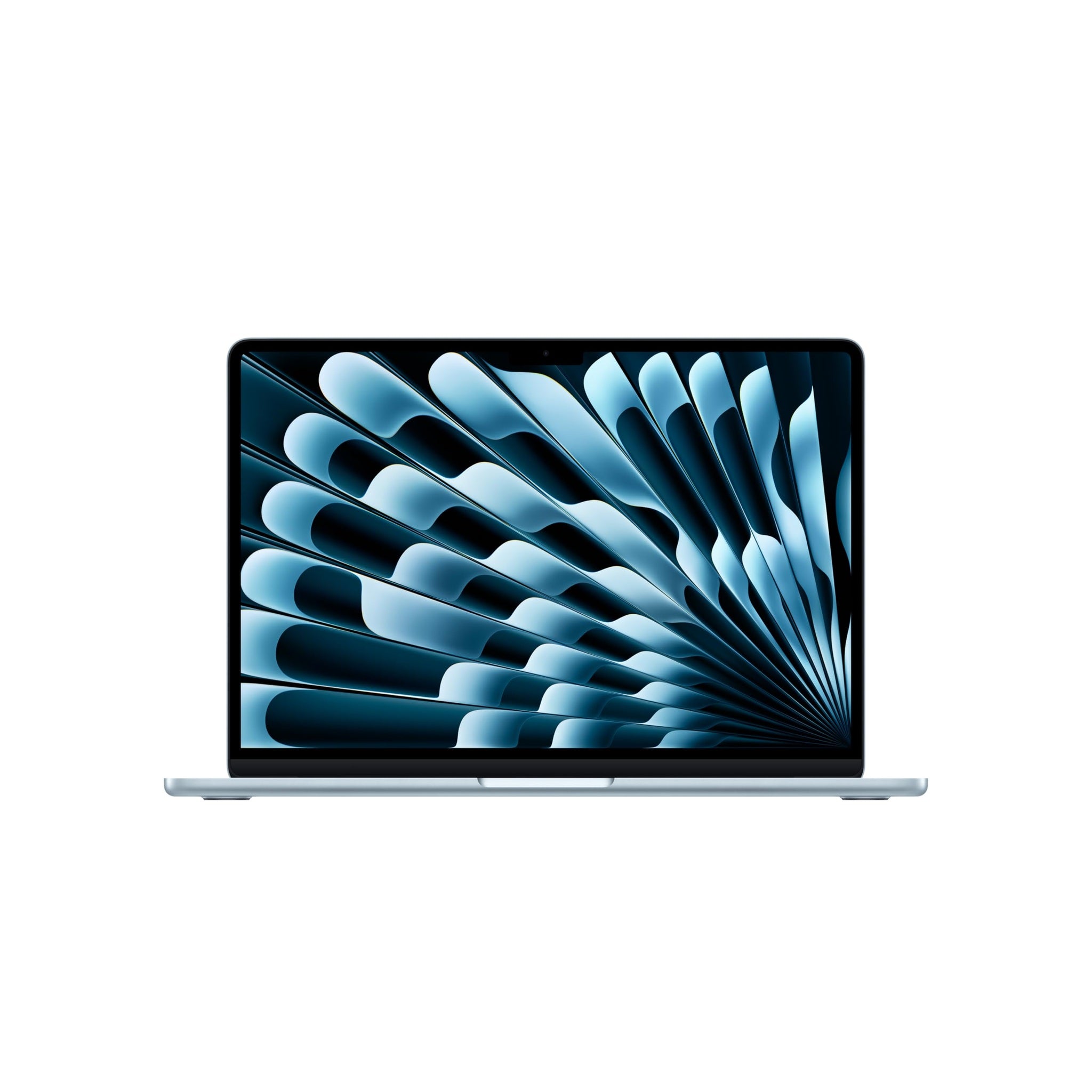 Apple 2025 MacBook Air 13-inch Laptop with M4 chip: Built for Apple Intelligence, 13.6-inch Liquid Retina Display, 16GB Unified Memory, 256GB SSD Storage, 12MP Center Stage Camera, Touch ID; Sky Blue - Reconditioned