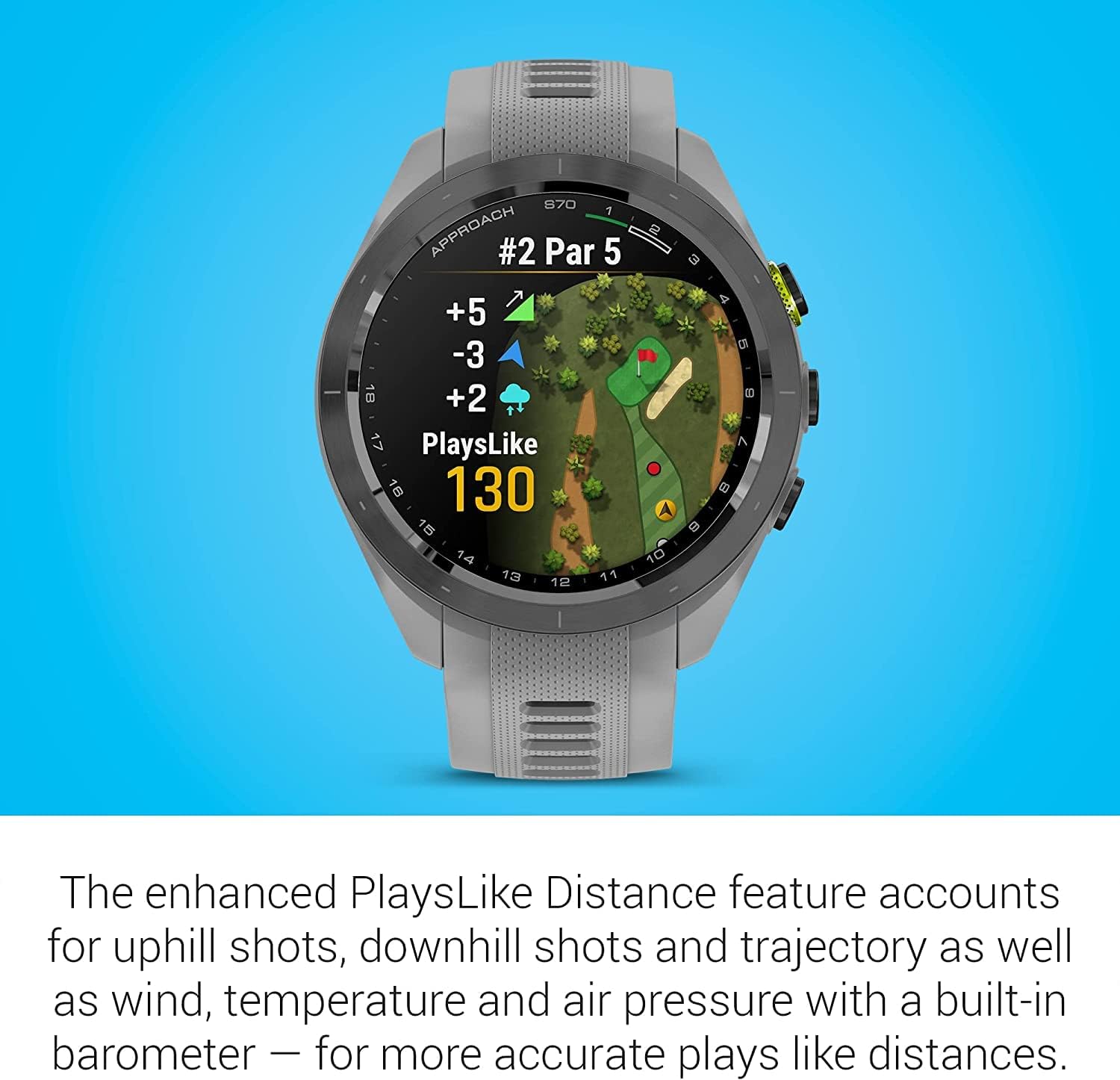 Garmin Approach S70, Black 47mm with Accessories