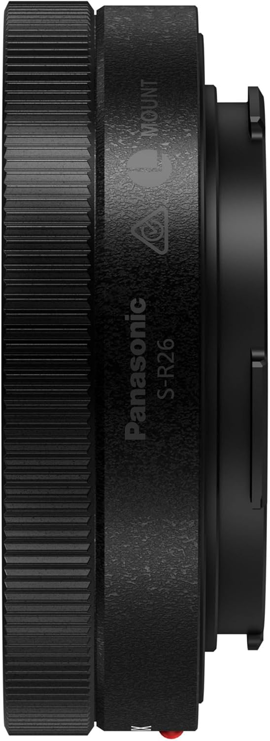 Panasonic LUMIX Full Frame Camera Lens, S 26mm F8 - S-R26