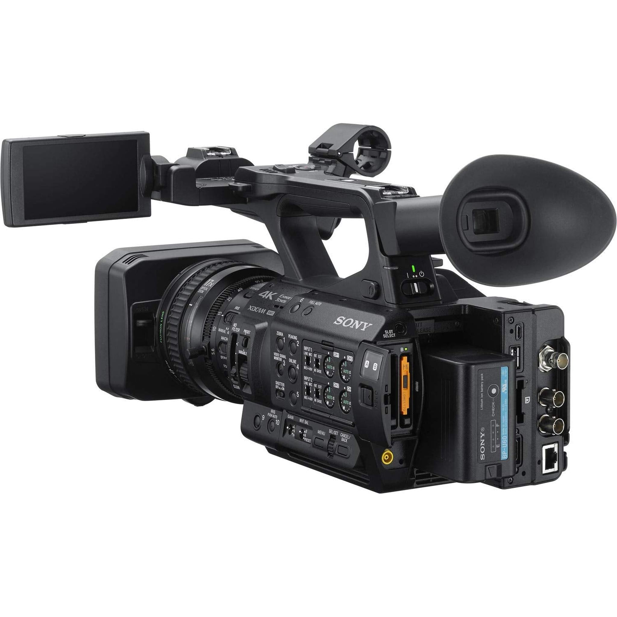 Sony PXW-Z280 4K 3-CMOS 1/2" Sensor XDCAM Camcorder Accessory Bundle with Filter and Cleaning Kit Sony