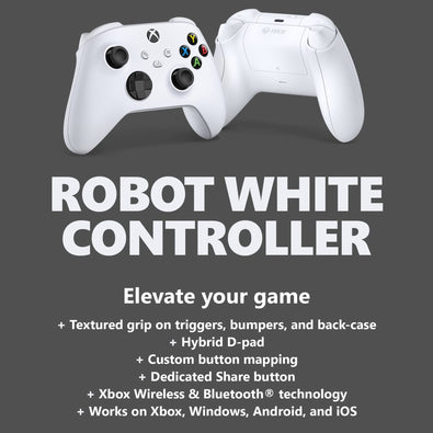 Xbox Core Wireless Controller - Robot White