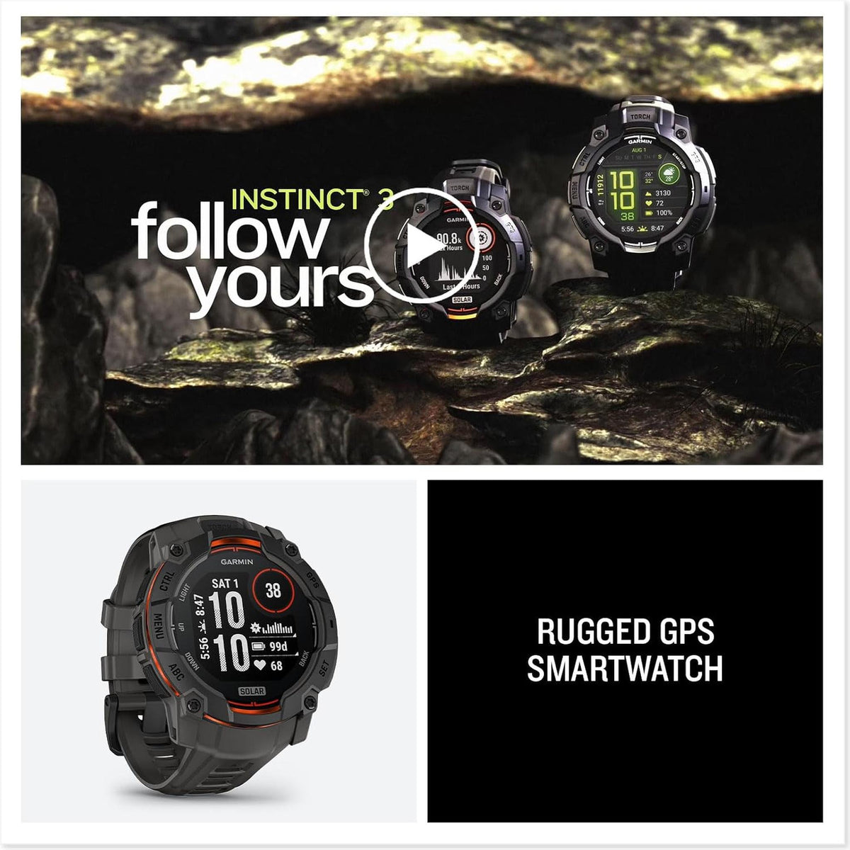 Garmin Approach® S44, Essential Golf GPS Smartwatch, AMOLED Display, On-Course Features, Silver Aluminum Bezel with Twilight Silicone Band