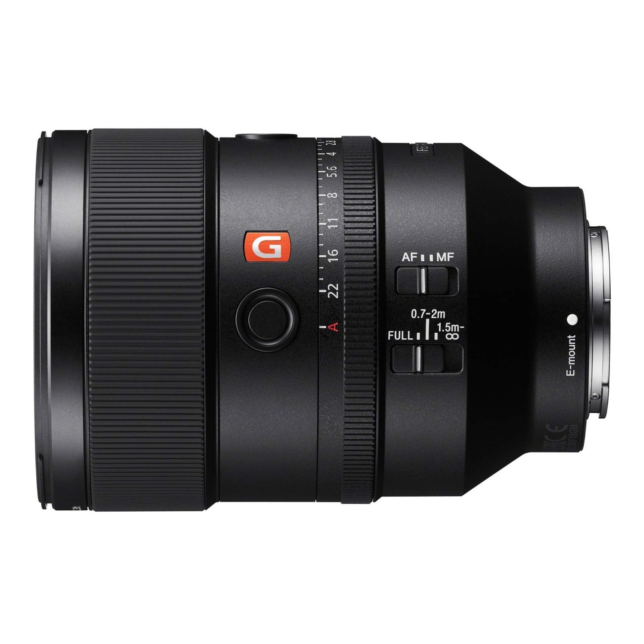 Sony FE 135mm F1.8 G Master Telephoto Prime Lens for Sony E-Mount Renewed - Reconditioned Sony