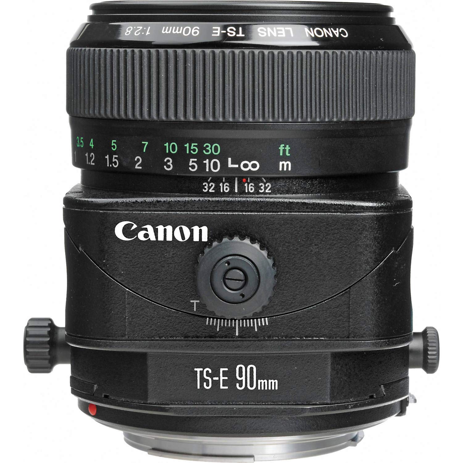 Canon TS-E 90mm f/2.8 Tilt-Shift Lens for Canon EF Mount + Accessories (International Model with 2 Year Warranty)