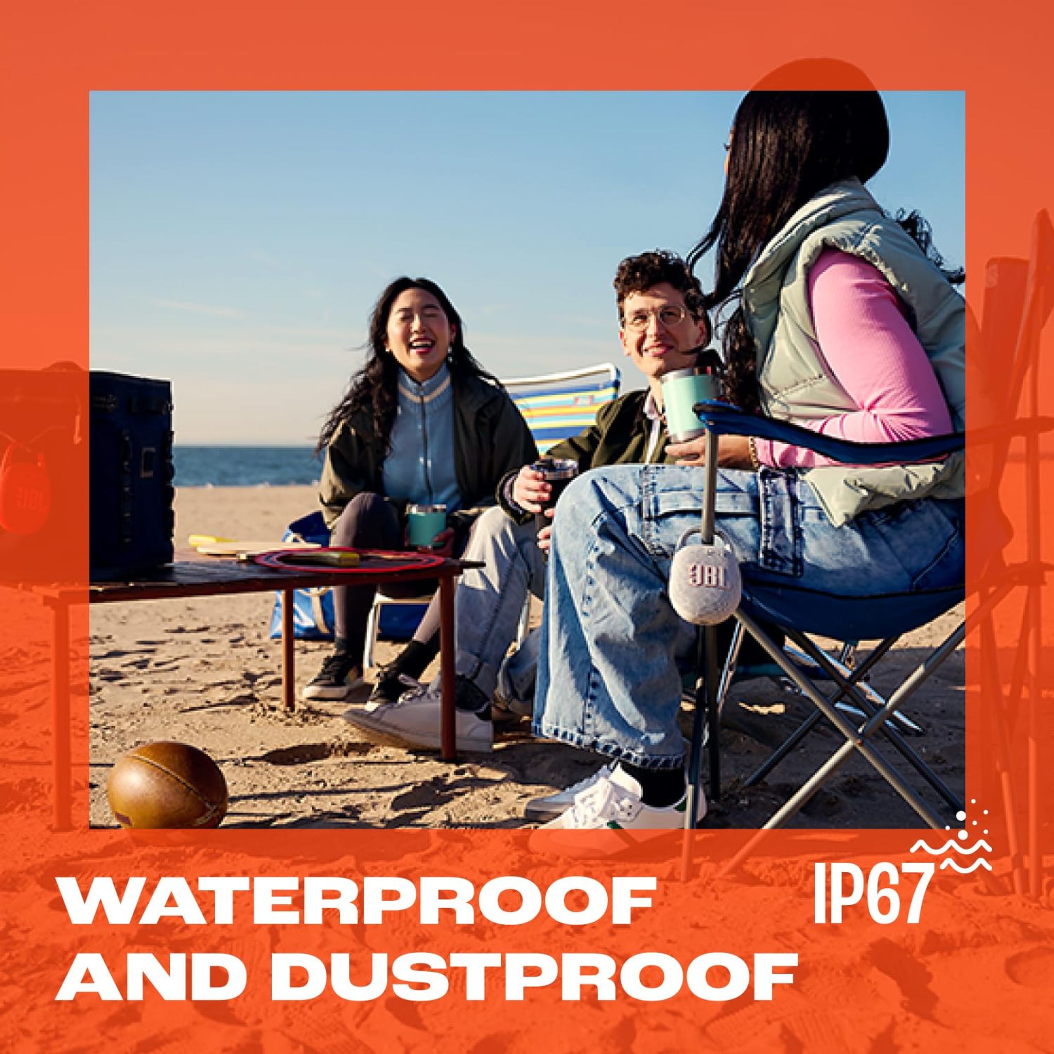 JBL Clip 5 - Ultra-Portable, Waterproof & Dustproof Bluetooth Speaker White