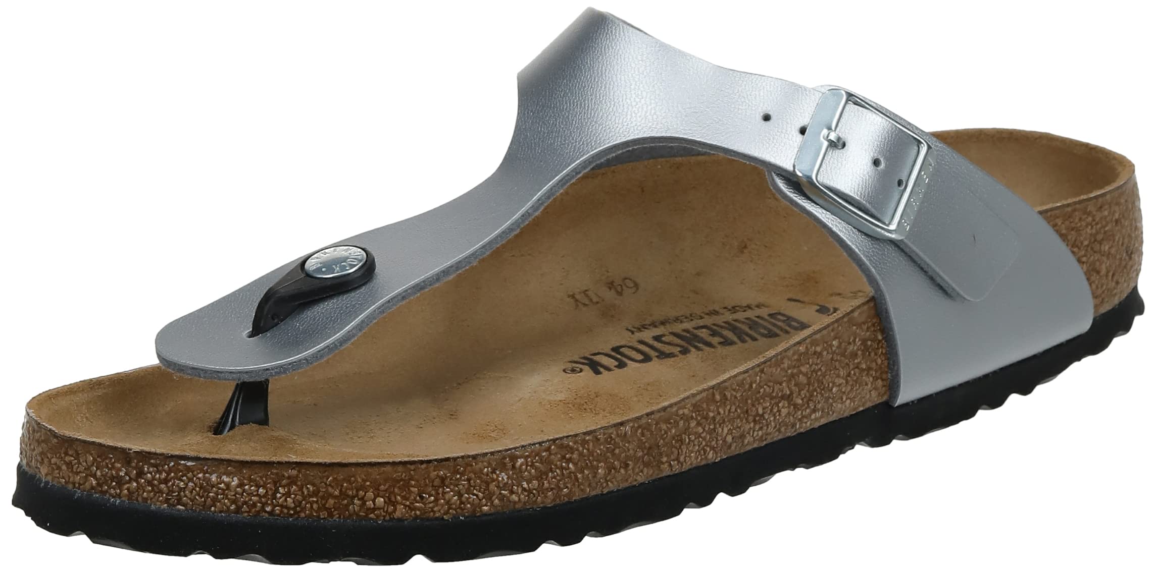 Birkenstock Women's GIzeh Thong Sandal, Silver, 42 M EU/11-11.5 B M US