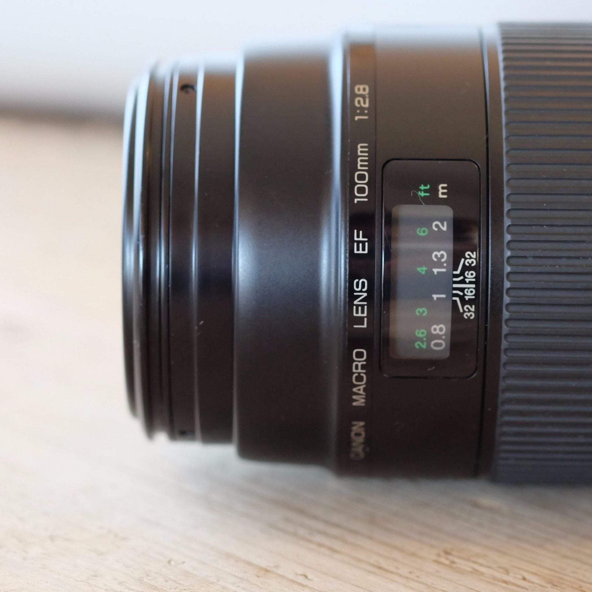 Canon EF 100mm f/2.8 Macro USM Fixed Lens for Canon SLR Cameras - International Version - Used Canon