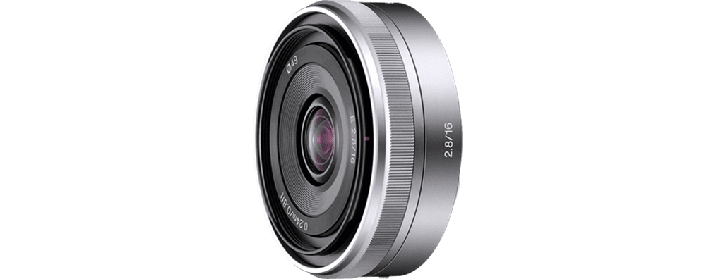 Sony SEL16F28 16mm f/2.8 Wide-Angle Lens for NEX Series Cameras