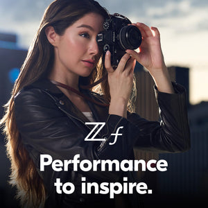 Nikon Z f with Zoom Lens | Full-Frame Mirrorless Stills/Video Camera with 24-70mm f/4 Lens