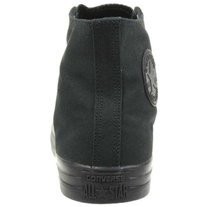 Converse Chuck Taylor All Star High Top Shoe, black monochrome, 9 M US