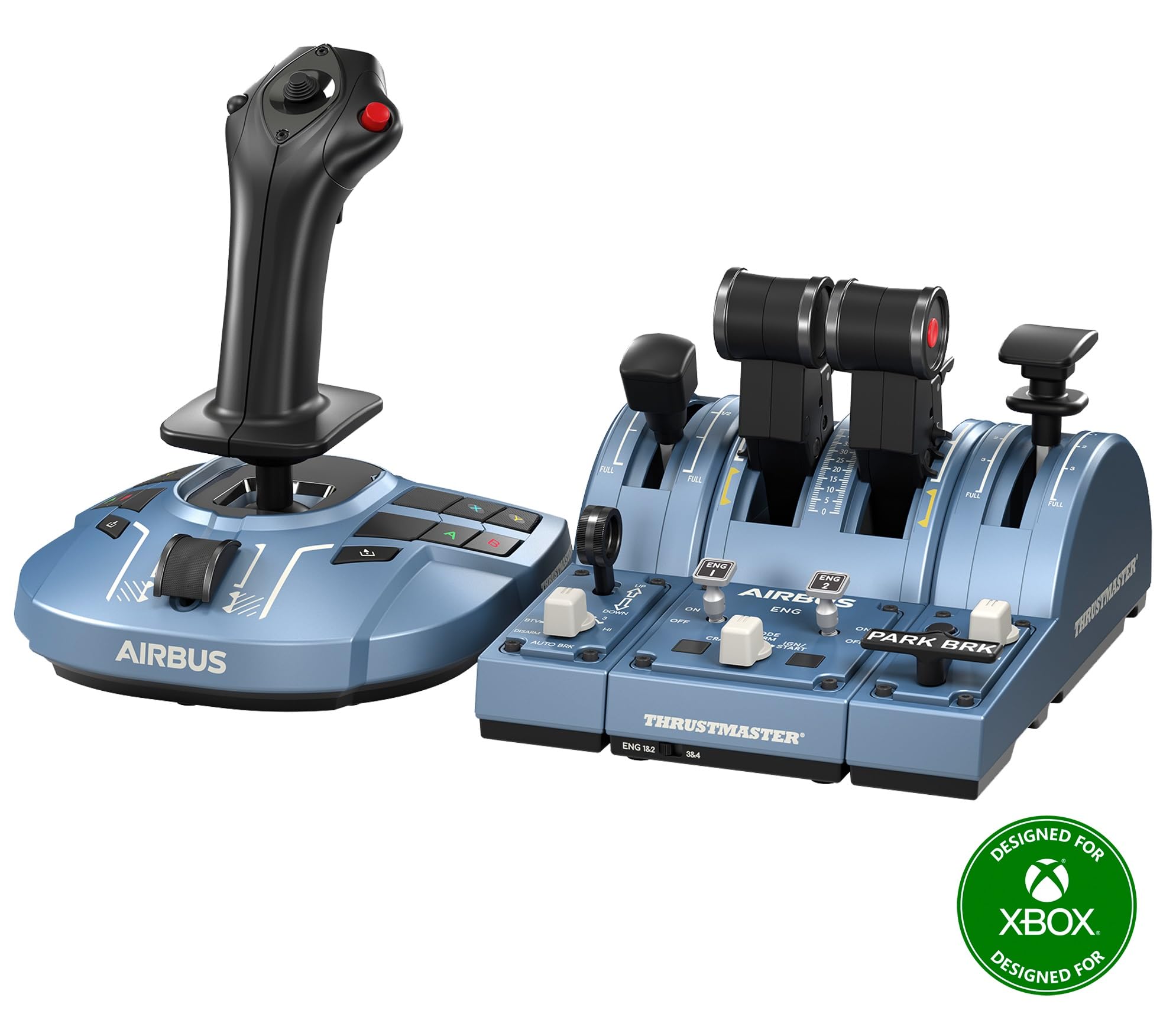 Thrustmaster TCA Captain Pack Xbox - Airbus Edition (Compatible with XBOX and PC)