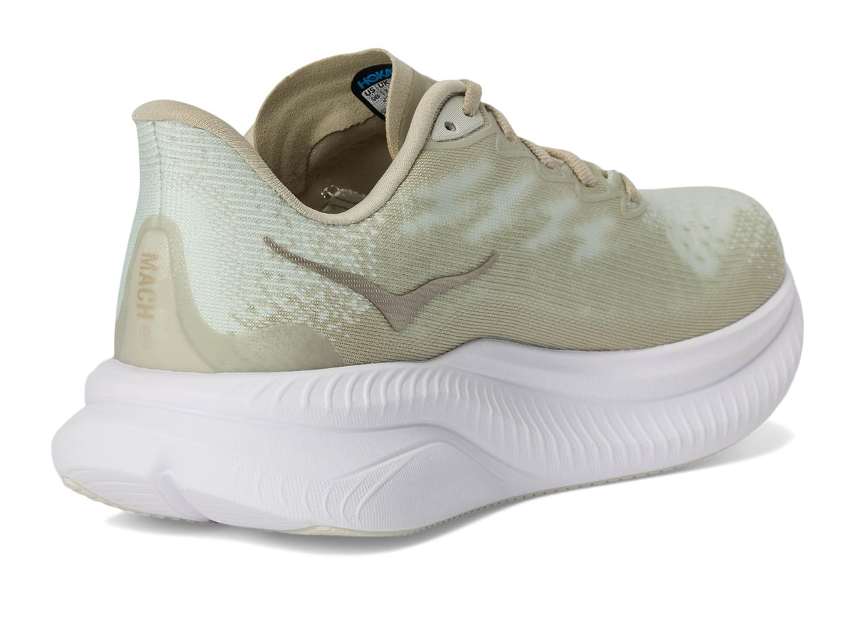 Hoka Women's Mach 6 Oyster Mushroom/Truffle Salt 7 Medium