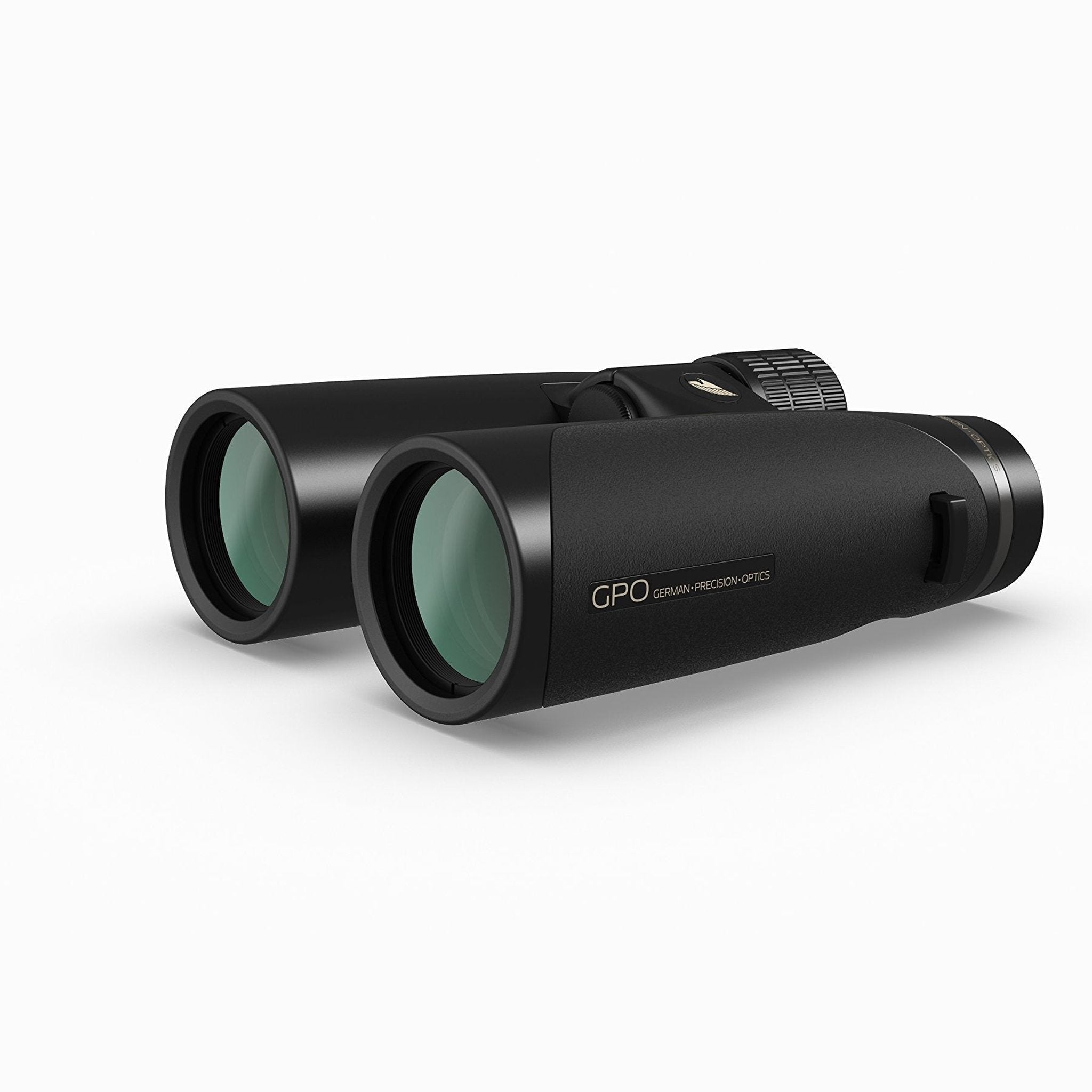 GPO German Precision Optics Passion HD 8x42mm Schmidt-Pechan Prism Binocular, Lightweight Binocular for Hunting or Wildlife Observation, Double HD Glass, Charcoal Black Magnesium Body B600 GPO