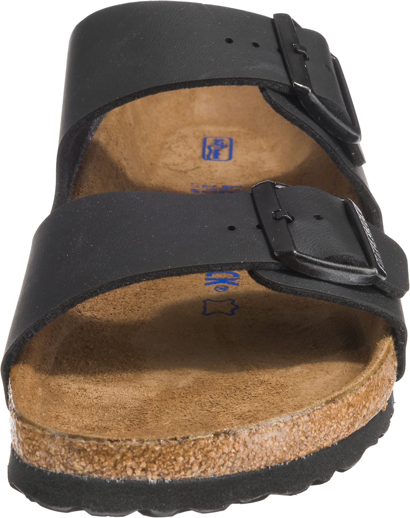 BIRKENSTOCK Women's BIRK-551253 Arizona Sandals, Black, 37