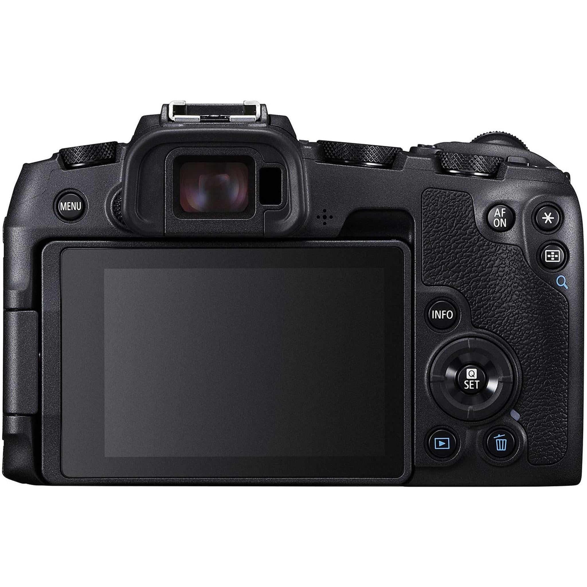 Canon EOS RP Mirrorless Digital Camera Body Only - Includes - Extra Battery Pack, Cleaning Kit, Memory Card Kit, Carry Canon