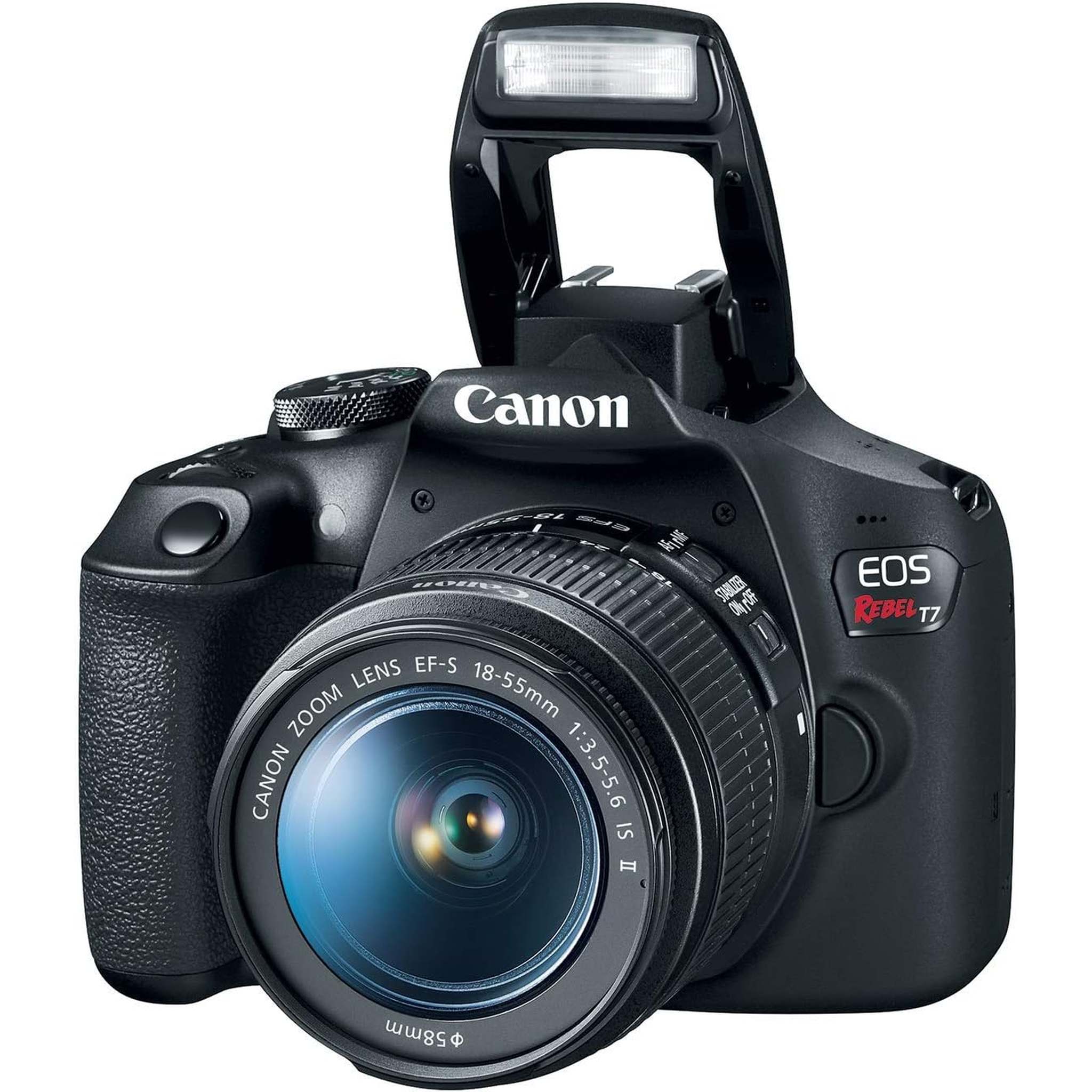Canon EOS Rebel T7 Digital SLR Camera with 18-55mm f/3.5-5.6 is II Kit - Reconditioned Canon