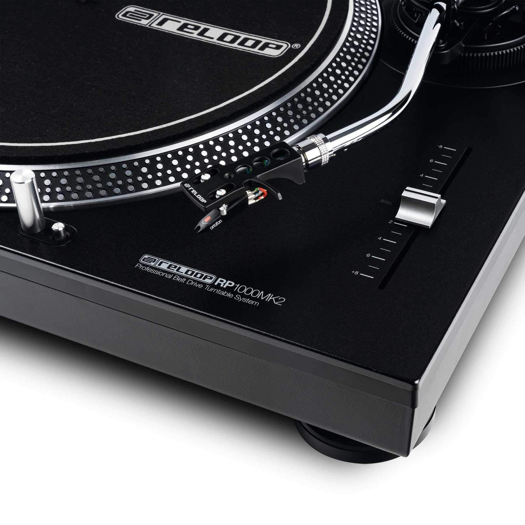 Reloop 1000 MK2 Professional Belt Drive Turntable System Reloop