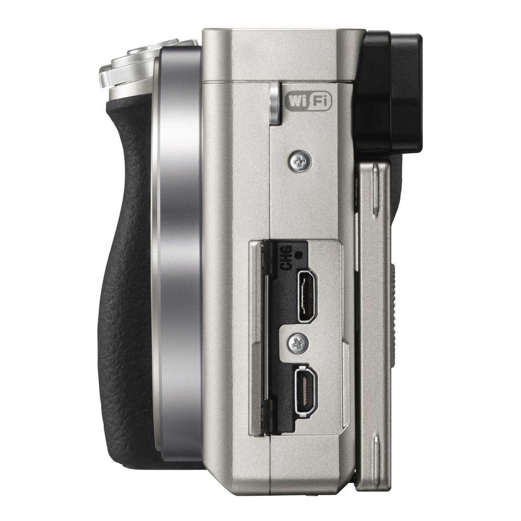 Sony Alpha a6000 Mirrorless Digital Camera 24.3MP SLR Camera with 3.0-Inch LCD - Body Only Silver - Used Sony