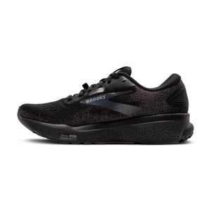 Brooks Women's Ghost 16 GTX Waterproof Neutral Running Shoe - Black/Black/Ebony - 10.5 Medium