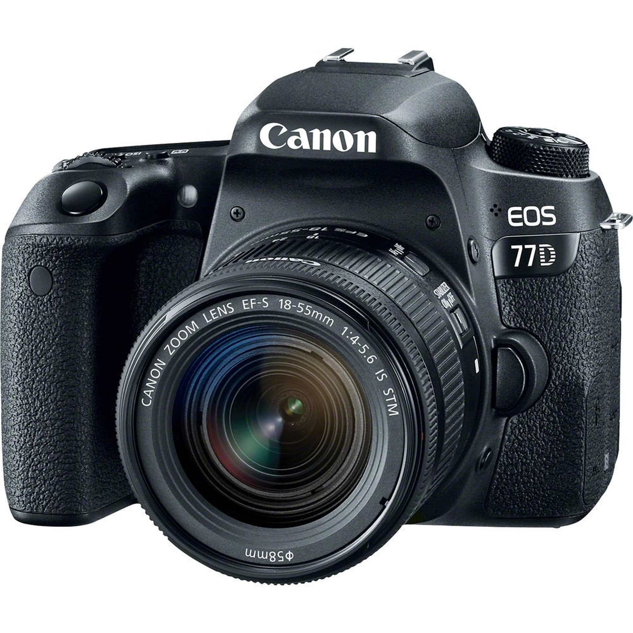 Canon EOS 77D DSLR Camera with 18-55mm Lens International Model with Extra Accessory Bundle