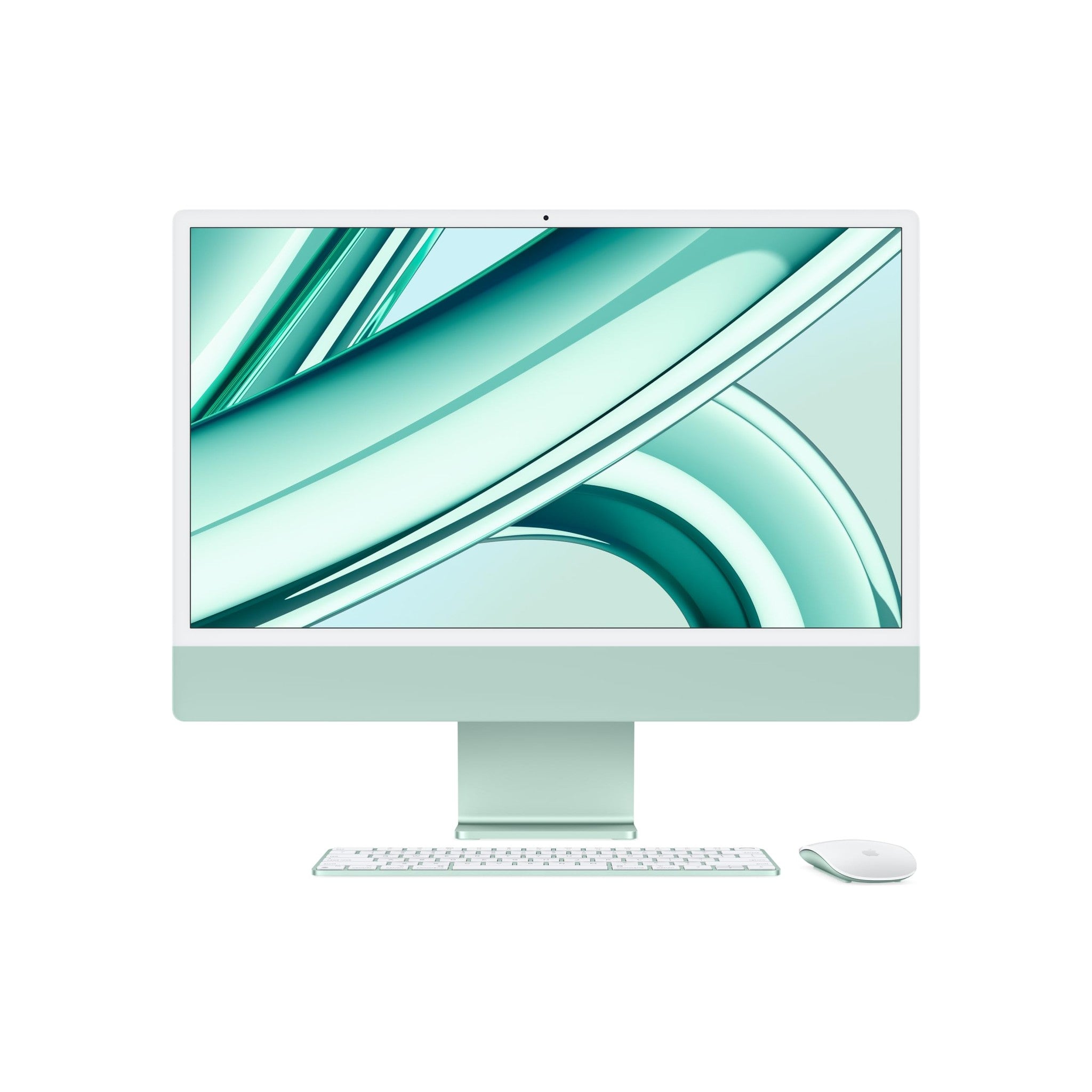 Apple 2023 iMac All-in-One Desktop Computer with M3 chip: 8-core CPU, 10-core GPU, 24-inch Retina Display, 8GB Unified Memory, 512GB SSD Storage, Matching Accessories. Works with iPhone/iPad; Green Apple