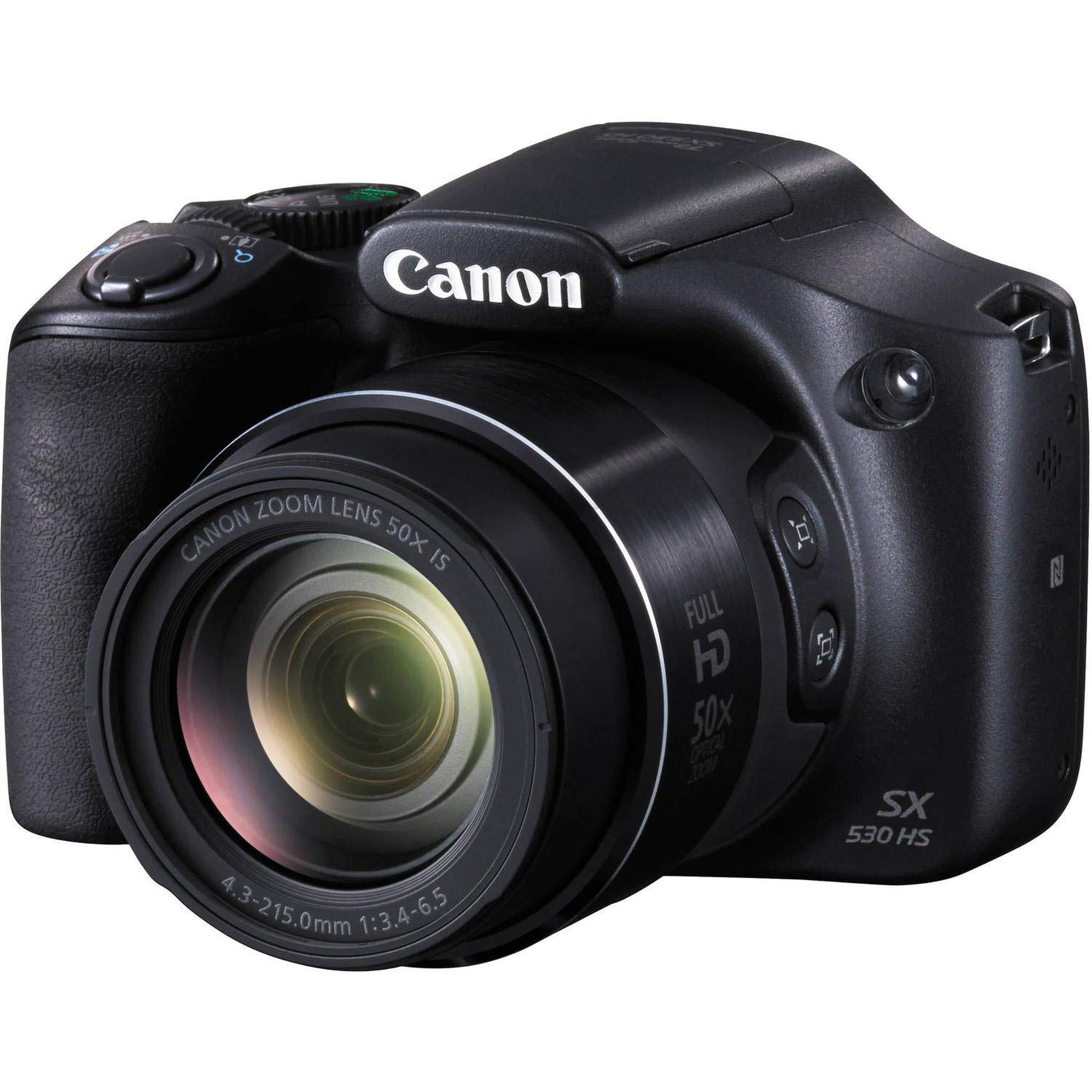 Canon PowerShot SX530 HS Digital Camera 50X Optical Zoom Bundle with 32GB Memory Card Canon