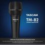 Tascam Dynamic Microphone, Black TM-82