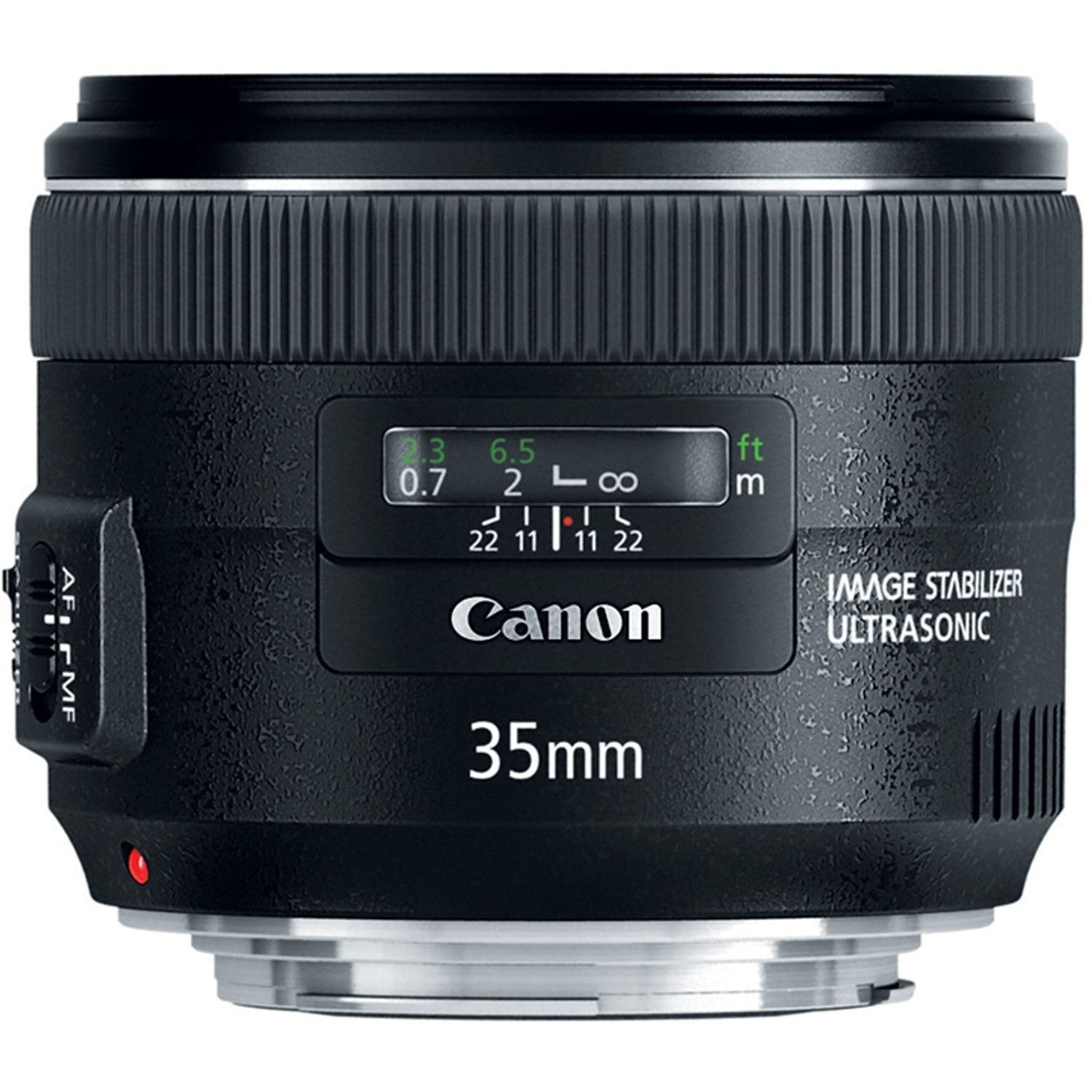 Canon EF 35mm f/2 IS USM Wide-Angle Lens Renewed - Reconditioned Canon