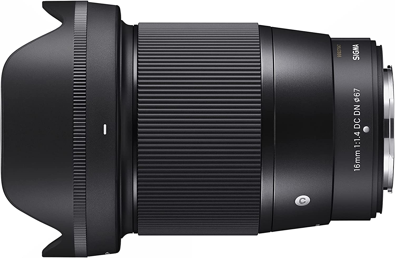 Sigma - 16mm-F/1.4 C AF DC DN Lens, Fuji X-Mount