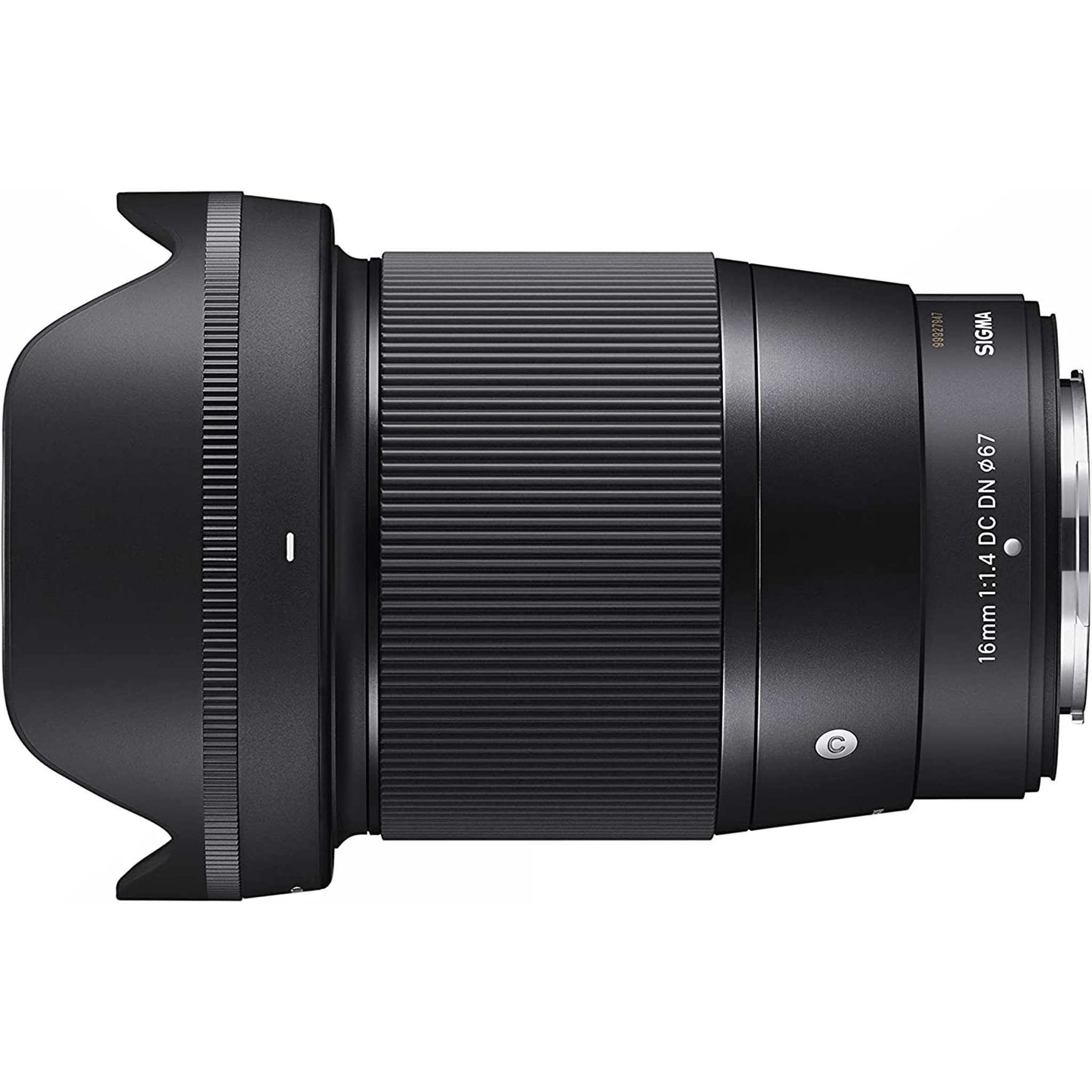 Sigma - 16mm-F/1.4 C AF DC DN Lens, Fuji X-Mount Sigma