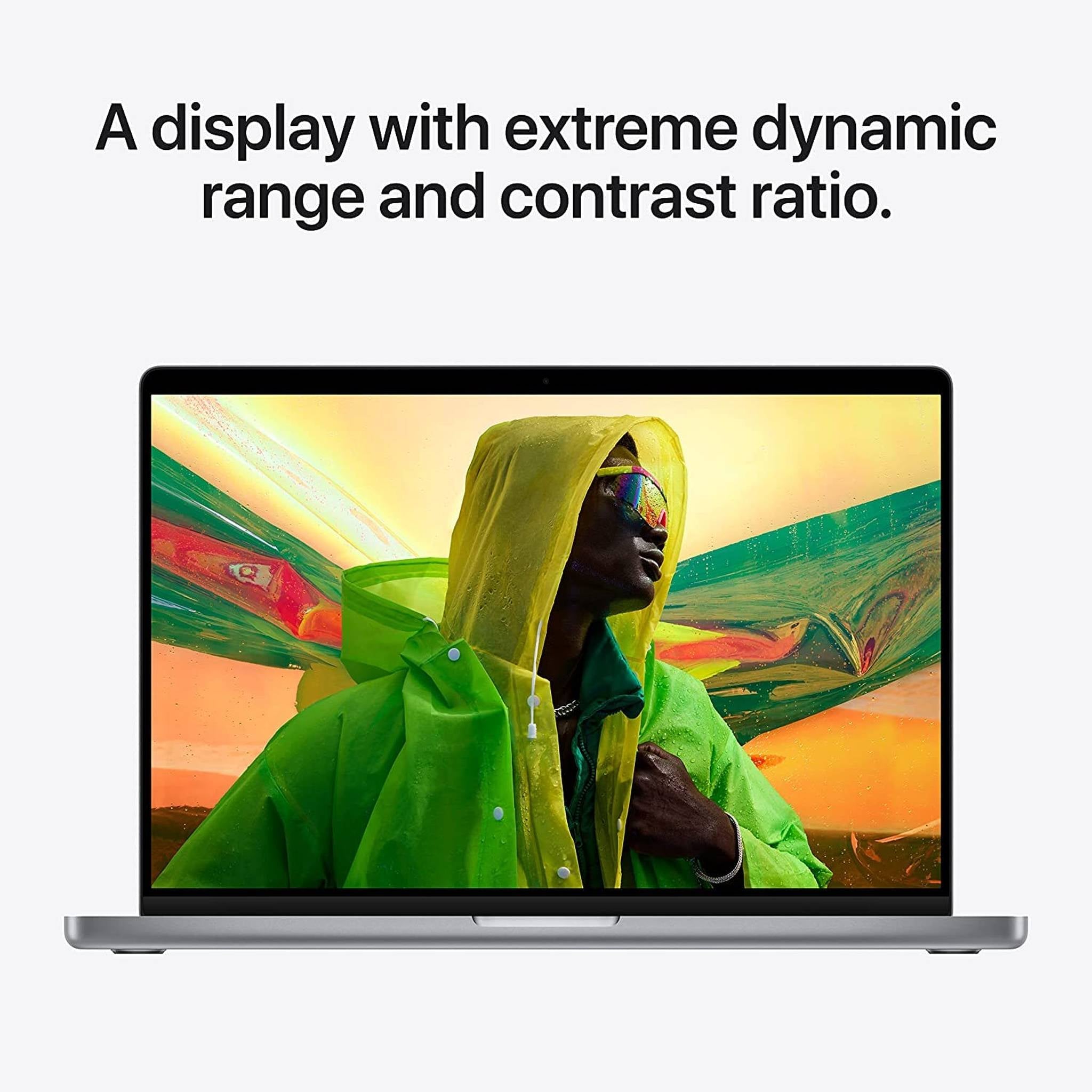 Apple MacBook Pro with Apple M1 Pro chip 14-inch, 16GB RAM, 512GB SSD - Space Gray - Reconditioned