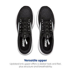 Brooks Women’s Revel 7 Neutral Running Shoe - Black/White - 5 Medium