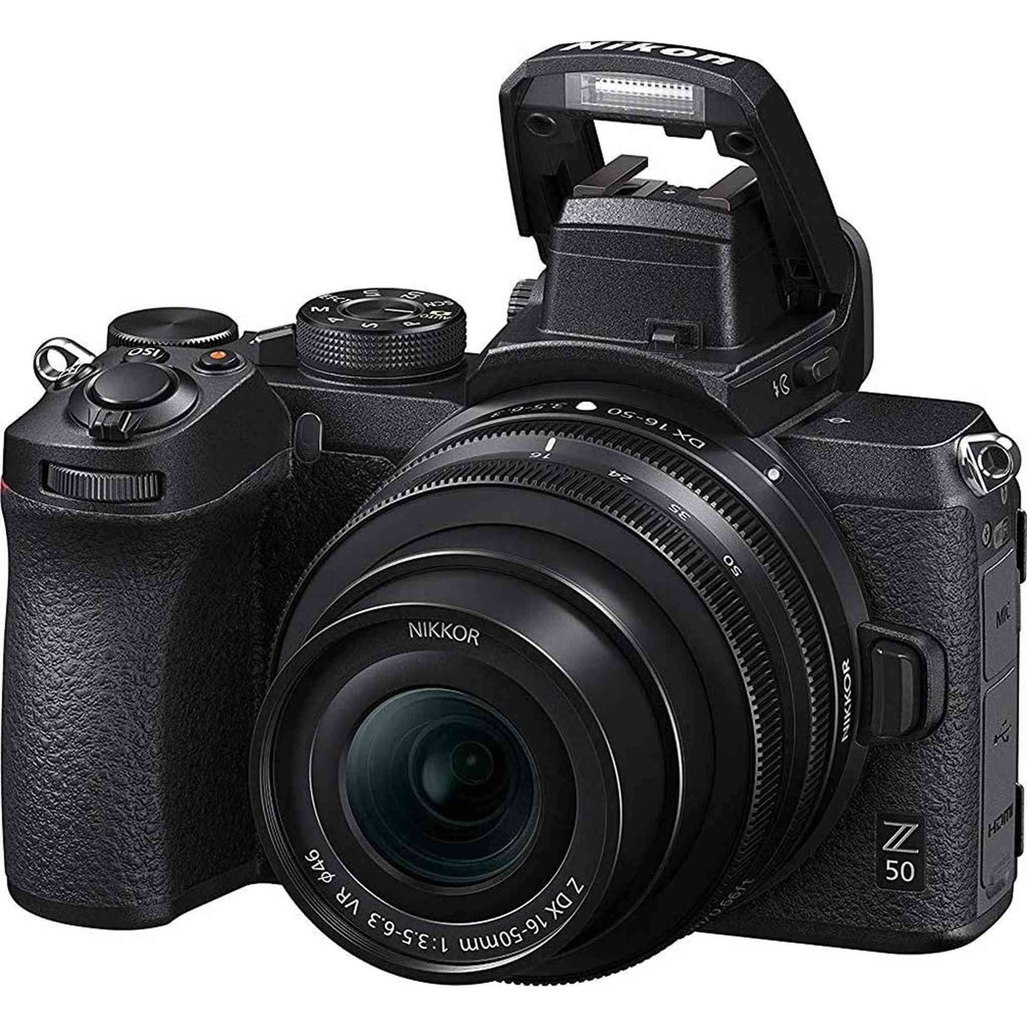 Nikon Z50 Mirrorless Camera with NIKKOR Z DX 16-50mm f/3.5-6.3 VR Lens -Renewed - Reconditioned Nikon