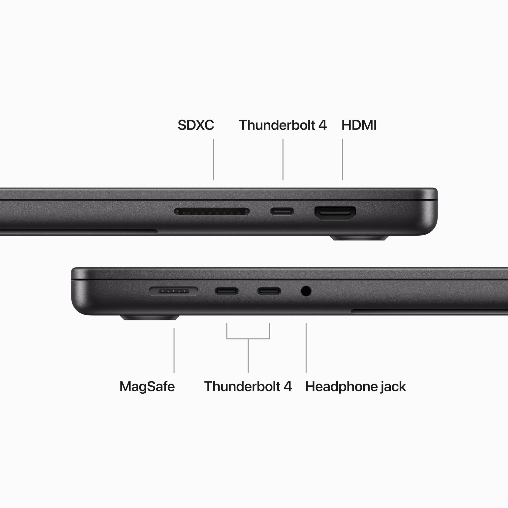 Apple 2023 MacBook Pro Laptop M3 Pro chip with 12‑core CPU, 18‑core GPU: 16.2-inch Liquid Retina XDR Display, 18GB Unified Memory, 512GB SSD Storage. Works with iPhone/iPad; Space Black - Used