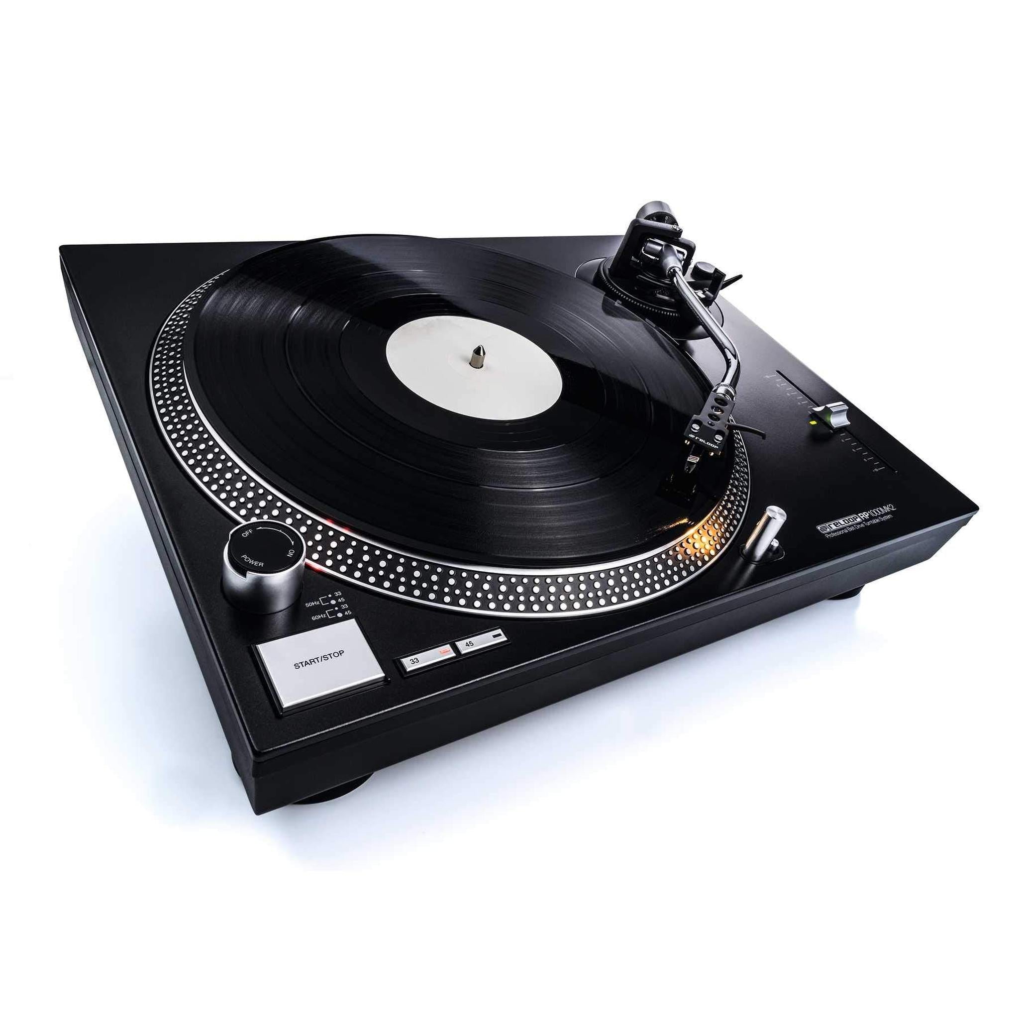 Reloop 1000 MK2 Professional Belt Drive Turntable System Reloop