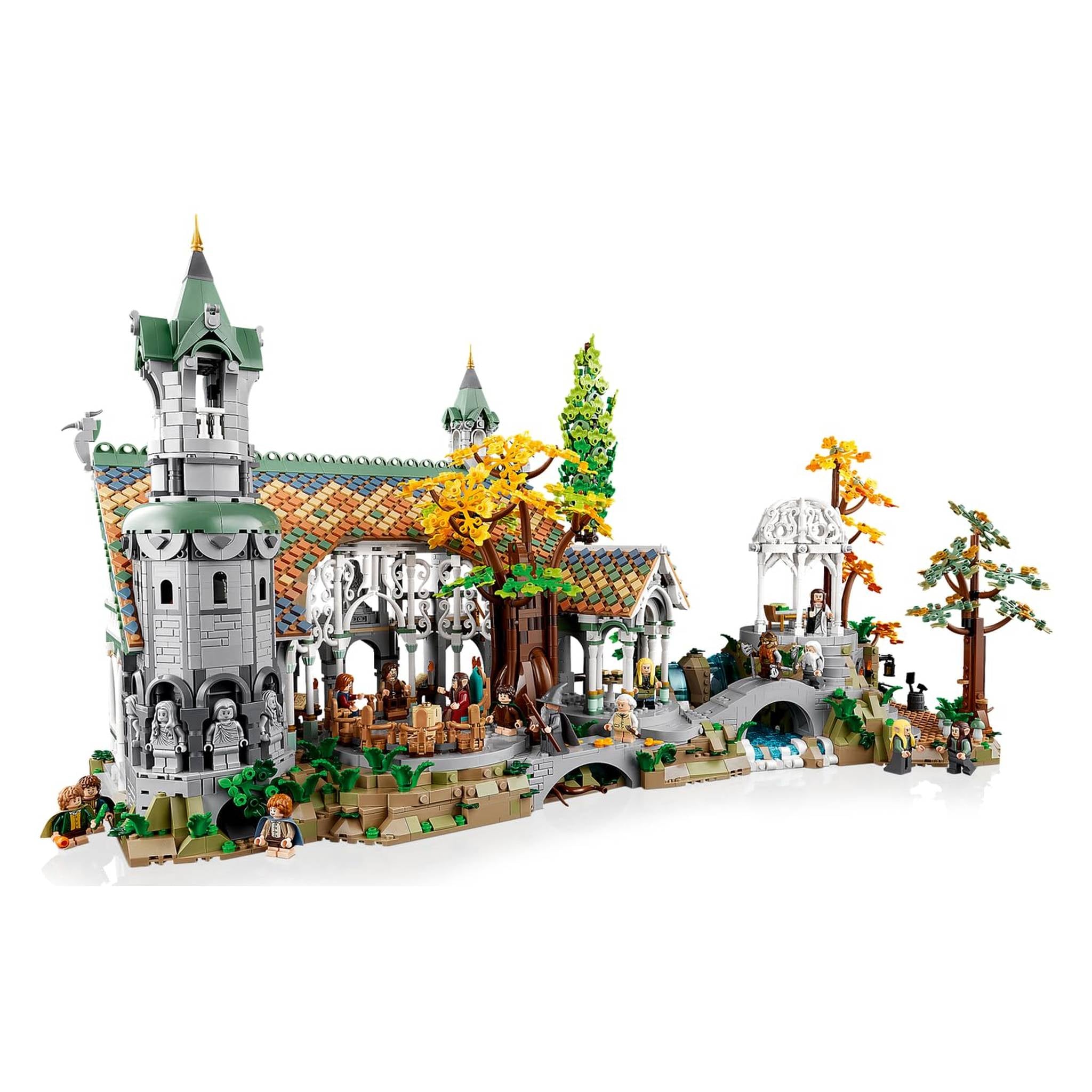 LEGO Icons The Lord of The Rings: Rivendell Building Set for Adults, Ages 18+ - LOTR Bedroom or Home Decor - Gift for Men & Women - 10316