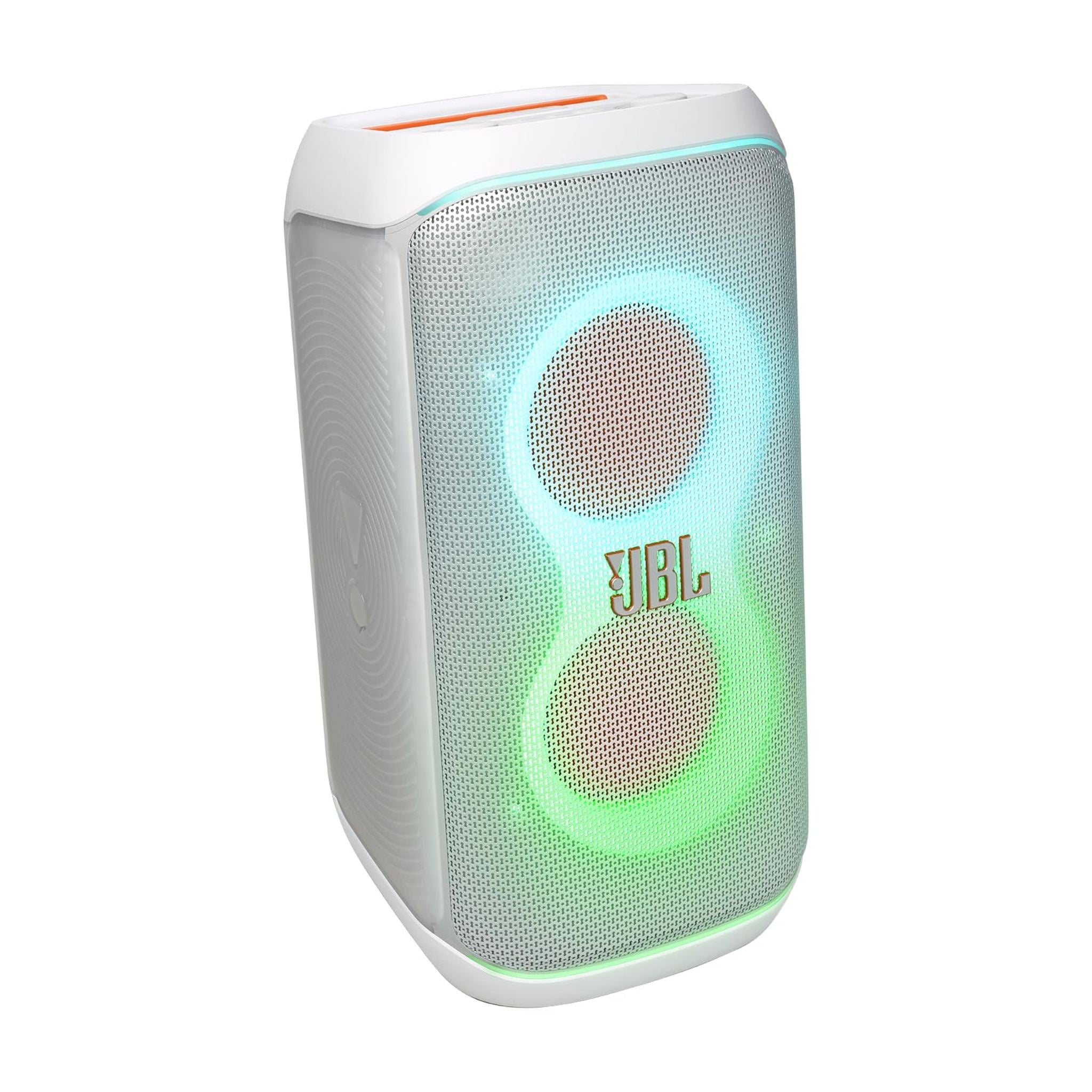 JBL PartyBox Club 120 - Portable Party Speaker with Foldable Handle White