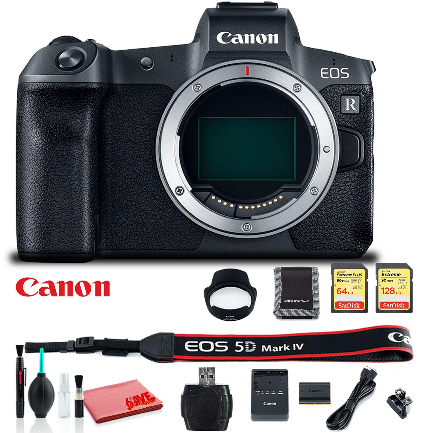 International Memory Bundle - Canon EOS RP Mirrorless Digital Camera (Body Only)
