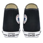 Converse Men's Hi-Top Trainers, Black Canvas, 8