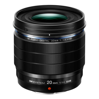 OM Digital Solutions M.Zuiko Digital ED 20mm F1.4 PRO Lens,Black