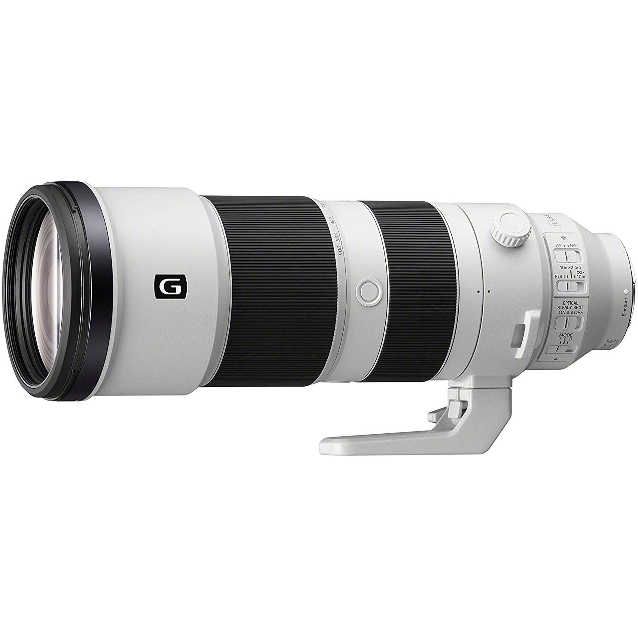Sony FE SEL200600G 200-600mm F/5.6-6.3 G OSS Lens - White/Black - Used Sony