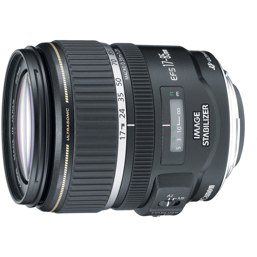 Canon EF-S 17-85mm f/4-5.6 Image Stabilized USM SLR Lens for EOS Digital SLR's - White Box Bulk Packaging