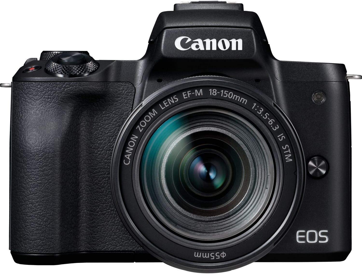 Canon EOS M50 Mark II Mirrorless Camera W/ EF-M 18-150mm Lens + Monitor Bundle