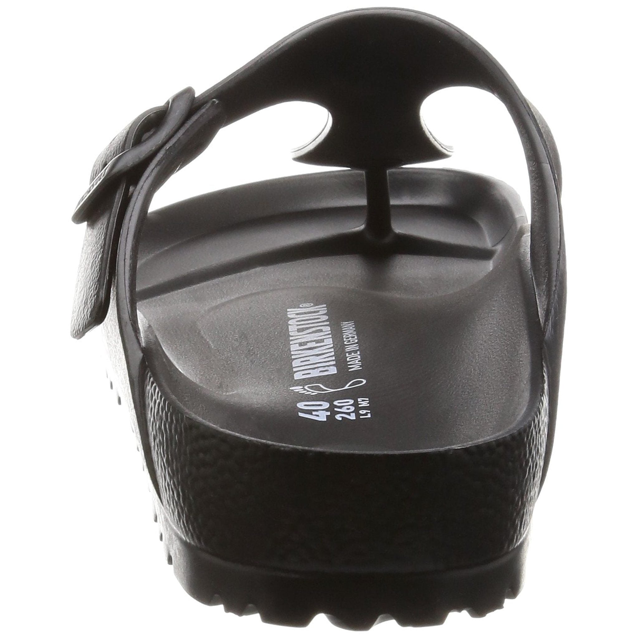 Birkenstock Essentials Unisex Gizeh EVA Sandals, 36 R EU, Black, 5-5.5 Women/3-3.5 Men Birkenstock