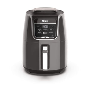 Ninja AF150AMZ Air Fryer XL, 5.5 Qt. Capacity that can Air Fry, Air Roast, Bake, Reheat & Dehydrate, with Dishwasher Safe, Nonstick Basket & Crisper Plate and a Chef-Inspired Recipe Guide, Grey Ninja