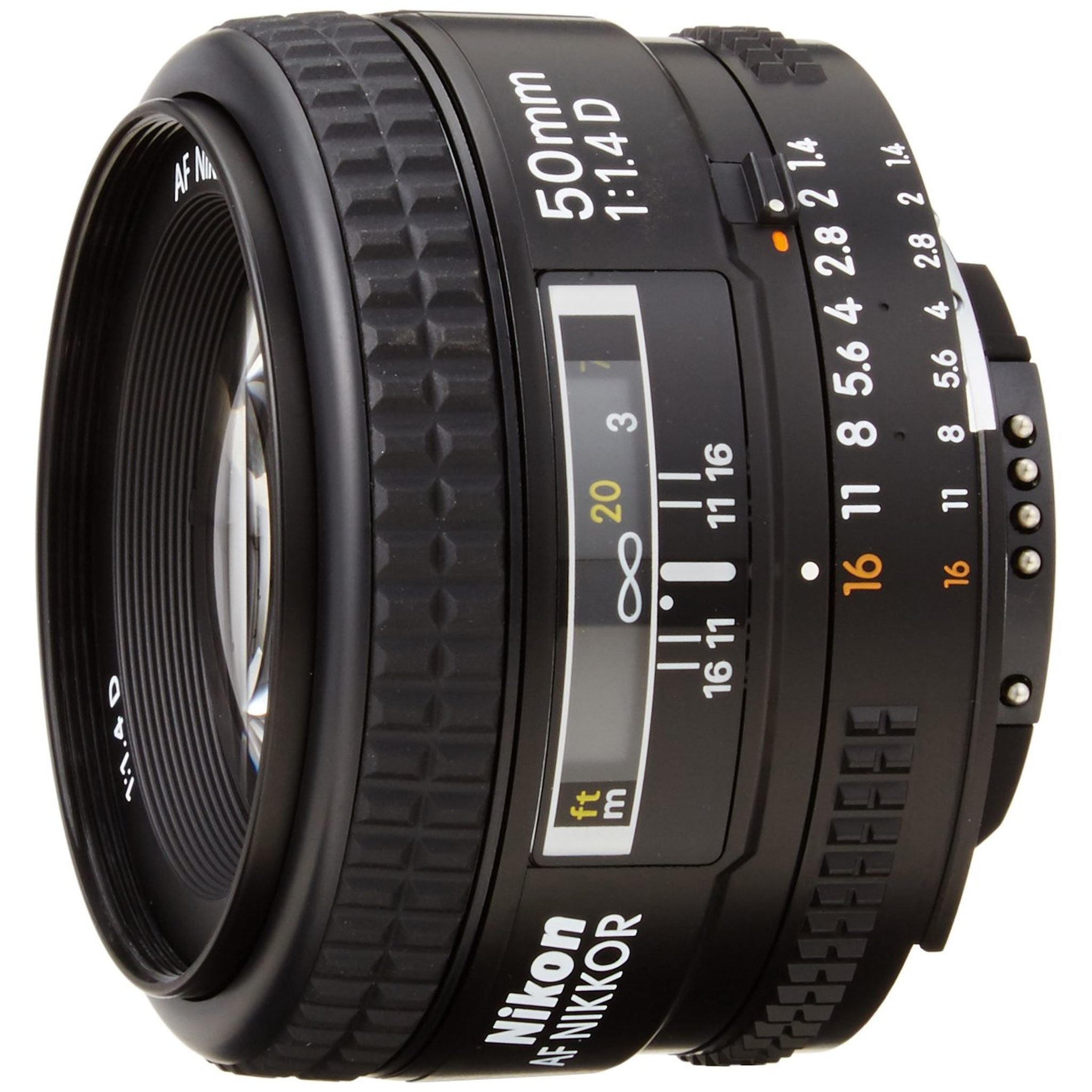 Nikon AF FX NIKKOR 50mm F/1.4D DSLR Lens with Auto Focus for Nikon DSLR Cameras - Used Nikon