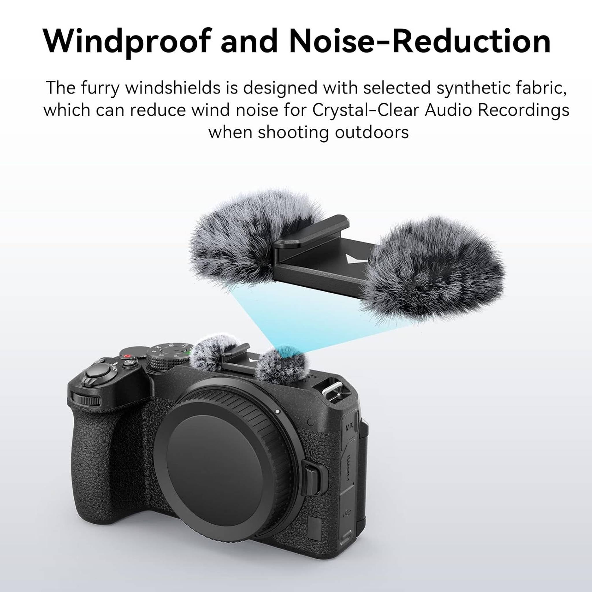 SmallRig Noise-Reduction Windsheild for Nikon Z 30 - 3859