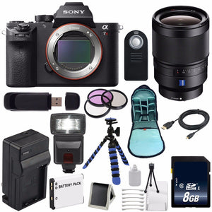 Sony Alpha a7R II Mirrorless Digital Camera International Model + Sony Distagon T FE 35mm f/1.4 ZA Lens + 72mm 3 Piece